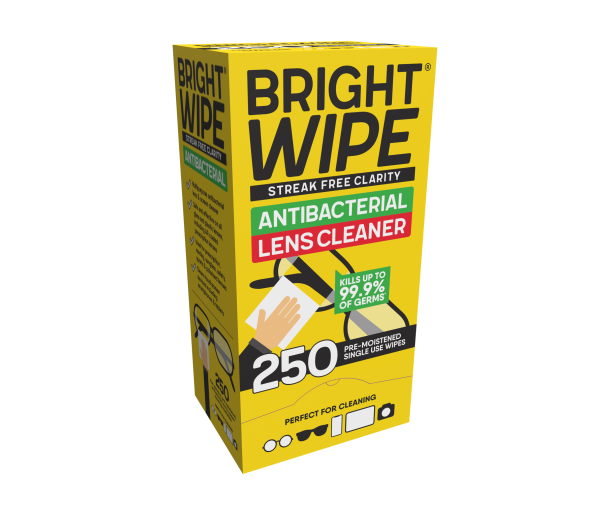 Brightwipe 250pc Anti-Bacterial Wipes Value Pack